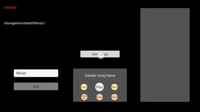 Music player / Reproductor de musica Android, Unity , Download смотреть онлайн