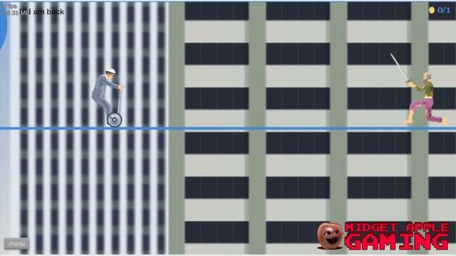 Midget Apple - Happy Wheels #7: THE GAUNTLET смотреть онлайн