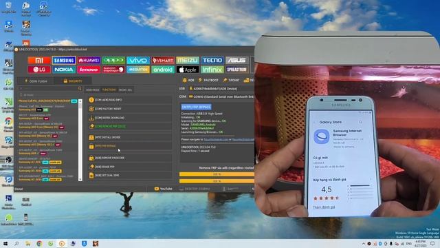Bypass FRP Samsung J3 Pro (J330) Android 8.0 By Unlocktool #unlocktool #bypassfrp #bypass_frp