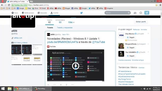 Probando el nuevo diseño de Twitter (2014) смотреть онлайн
