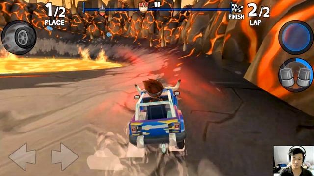 Beach Buggy Racing 2 Android Gameplay - Rez & Bulldog vs All Bosses смотреть онлайн