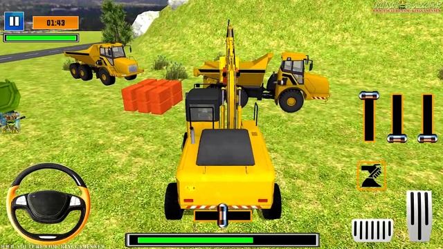 Real City Construction Simulator 3D - Highway Excavator Vehicles Builder - Android GamePlay смотреть онлайн