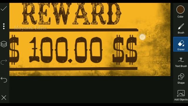 How to Create a Wanted Poster in PicsArt - Mayank Editz 🔥 смотреть онлайн