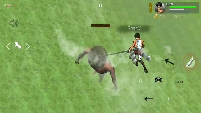Attack On Titan Offline Game For Android Gameplay