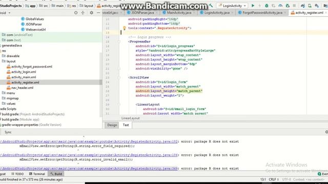 part-23 Android app frontend&backend get elements id || by Techies Time смотреть онлайн
