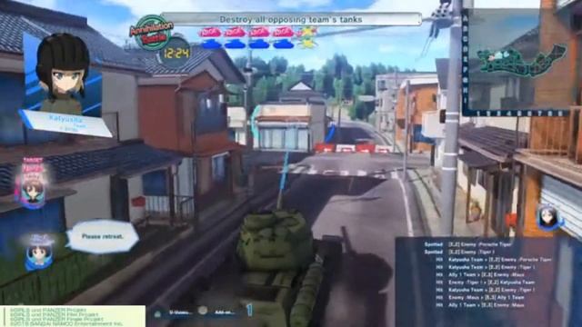 Katyusha Day 【Girls und Panzer: Dream Tank Match】 смотреть онлайн