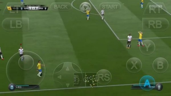 FIFA 17 GAMEPLAY ON ANDROID CLOUD Games