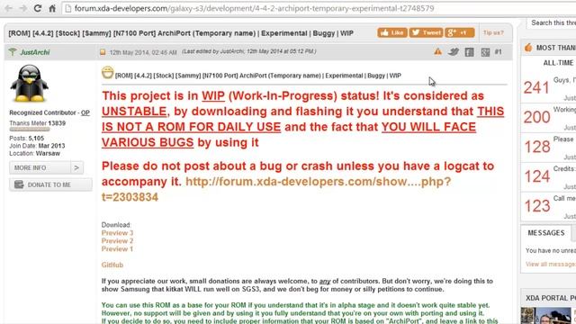 Android 4 4 2 KitKat Galaxy S3 Stock ROM смотреть онлайн