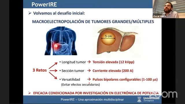 Sesión 322 del Ateneo de la EINA. Tecnologías electrónicas de potencia para tratamiento de cáncer смотреть онлайн
