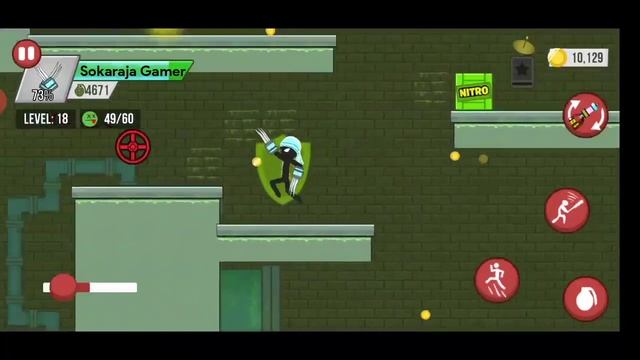 The Sewer Chapter 6 Underpassage Level 16-20 Stickman Zombie Shooter android game смотреть онлайн