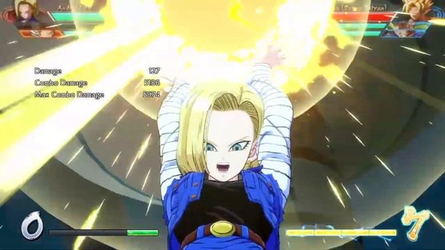 DBFZ - Android 18 Advanced Combos смотреть онлайн