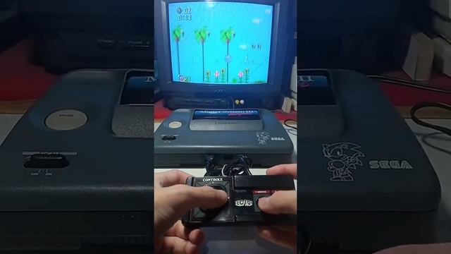 Console Sega Master System 3 Compact C/ Sonic Na Memoria para jogar e se divertir смотреть онлайн
