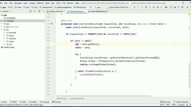 How to pick image from gallery in android studio| how to select image from gallery in android studi смотреть онлайн