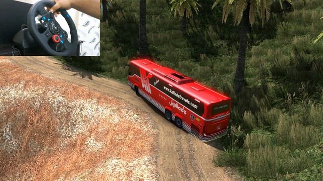 Worlds Most Narrow & Toughest Road | Logitech G29 Wheel | Kallada Bus Crashed Badly | ETS 2 смотреть онлайн