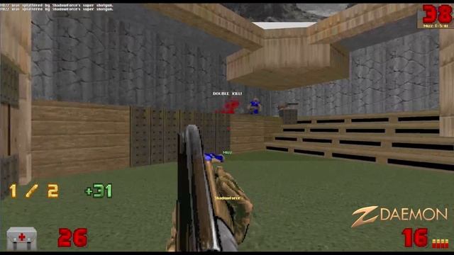 ZDaemon - Online Multiplayer Doom - Monster Kill смотреть онлайн