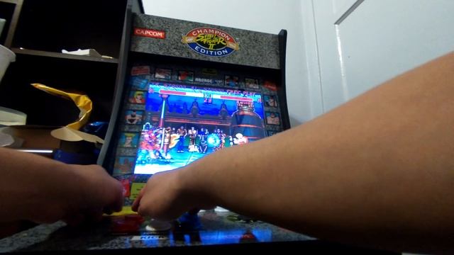 Arcade1up Street Fighter II Champion Edition Playthrough with Secret Ending 2 смотреть онлайн