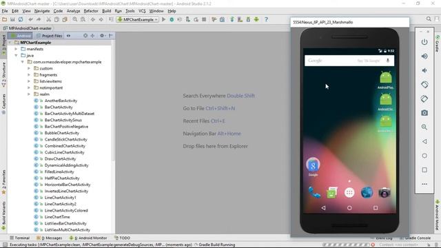 MPAndroidChart, a powerful Android chart view / graph view library. смотреть онлайн