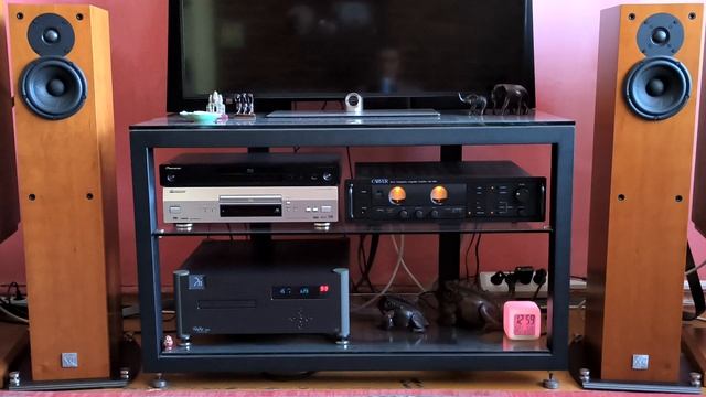 Xavian Giulietta - Speaker, Carver CM1090, CD - Wadia 850