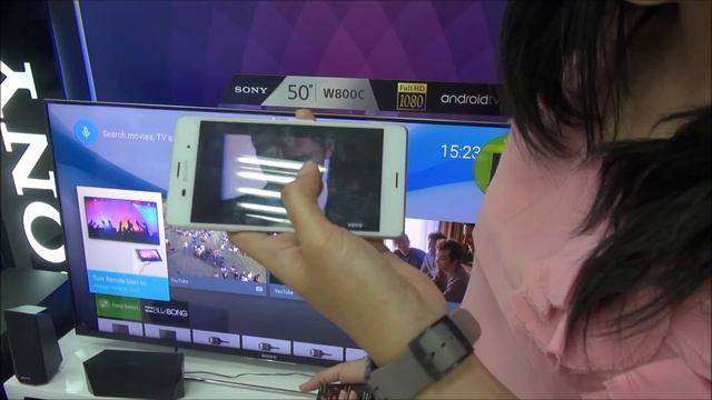 Google Cast feature on BRAVIA Android TV смотреть онлайн