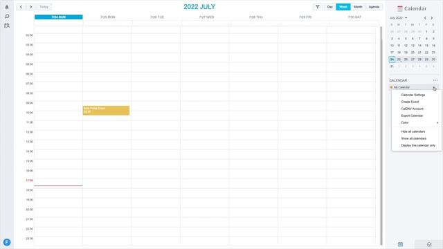 Synology NAS Calendar Users Guide