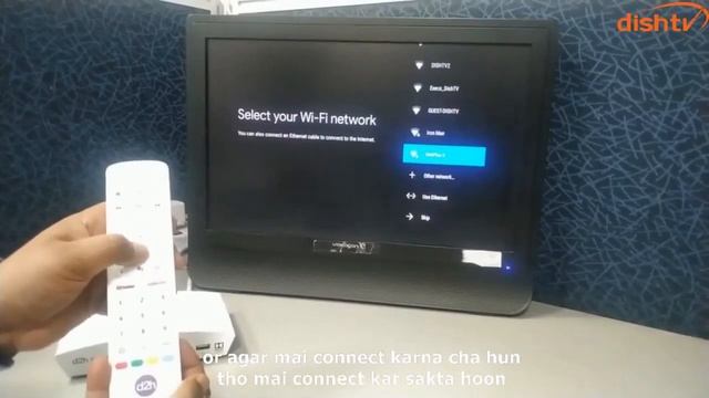 d2h Stream First Time Connectivity with TV | Android Set Top Box смотреть онлайн