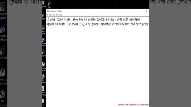 How to create visual dvd drivers with wincdemu to install windows versions ! смотреть онлайн