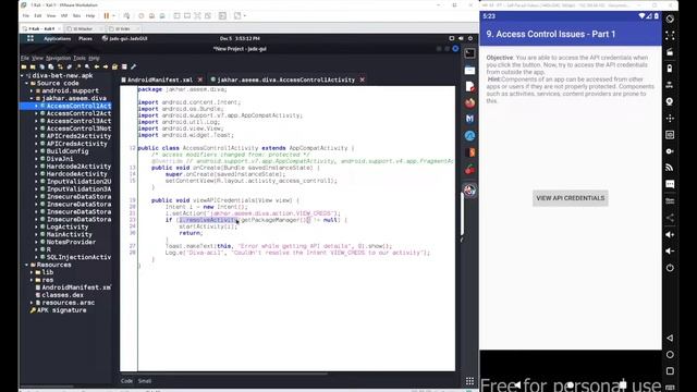 4.9 DIVA Beta Application - Access Control Issue Part 1 смотреть онлайн