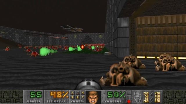 Doom 2: Okuplok Slaughter Map, UV-MAX [TAS] in 2:47:52 смотреть онлайн