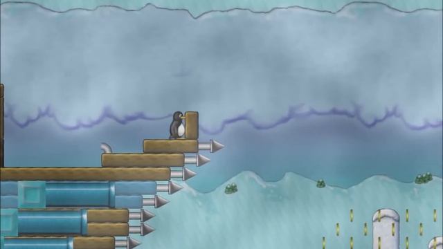 Supertux 2 Yeti's revenge "Escape from the pirates" HERE'S A LITTLE TIP смотреть онлайн
