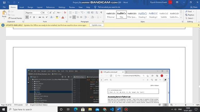 "F.R.I.D.A.Y. AI Desktop Virtual Assistant Project" || Demo-video || 2021 || #AI смотреть онлайн