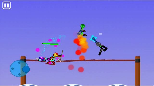 Supreme Duelist Stickman IRON MAN Epic Battle Gameplay 4 Player NEW UPDATE смотреть онлайн