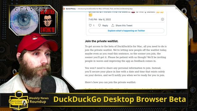 DuckDuckGo Desktop Browser Beta | Weekly News Roundup смотреть онлайн