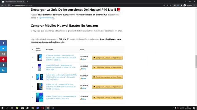 Manual De Usuario Huawei P40 Lite E en PDF 🤓📕📚 смотреть онлайн