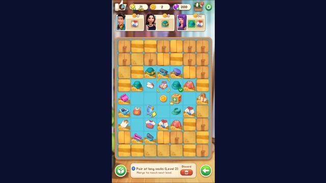 Merge Project: Makeover Story Game Gameplay Android Mobile смотреть онлайн