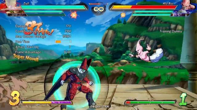 DBFZ - Cell - Touch of Death Season 3 - Bardock(B) + Android 21(C) Assists смотреть онлайн