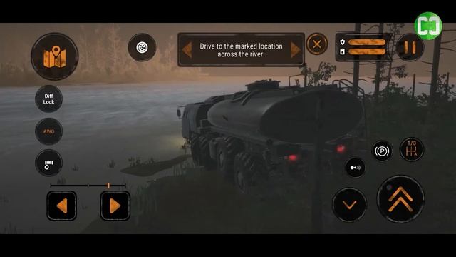 MudRunner Mobile | Mission 8 [Cross a River] - Gameplay Walkthrough - Part 8 смотреть онлайн