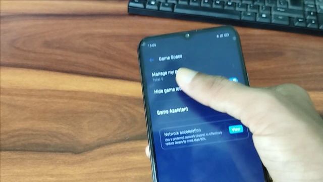 Realme Narzo 30A game space Settings смотреть онлайн