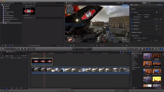 TUTO FinalCutPro X : Comment faire du Motion tracking sans plugins !!!!! смотреть онлайн