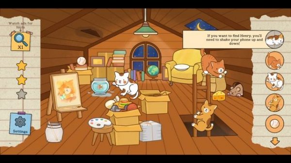 Detective Mio - Find Hidden Cats (EN) (Android) Gameplay