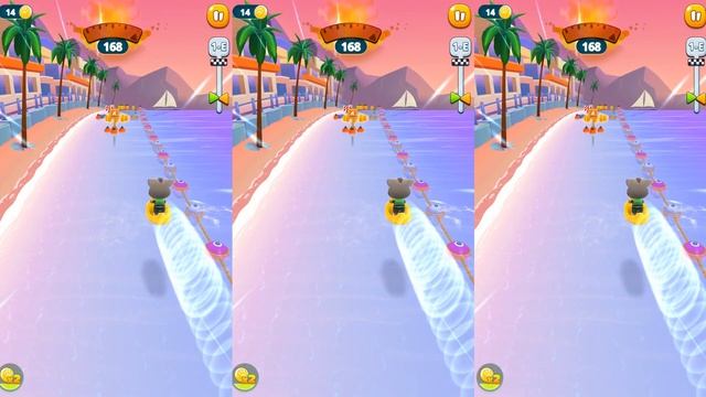 Talking Tom Jetski 2 - Tom - 3 x LILU Gameplay (Android, iOS) смотреть онлайн