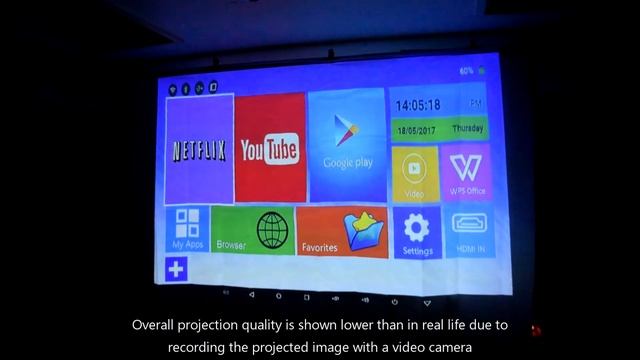 DroidBOX Go v3 Unboxing and Demo - Best 2017 Android Mini Projector смотреть онлайн