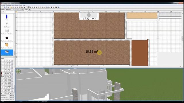 Medium size home (Sweet Home 3D) смотреть онлайн