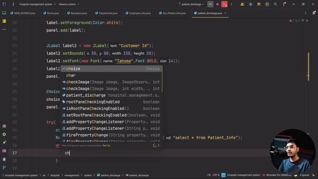 Hospital Management System | Creating Patient Discharge Class | Java Project with source code смотреть онлайн