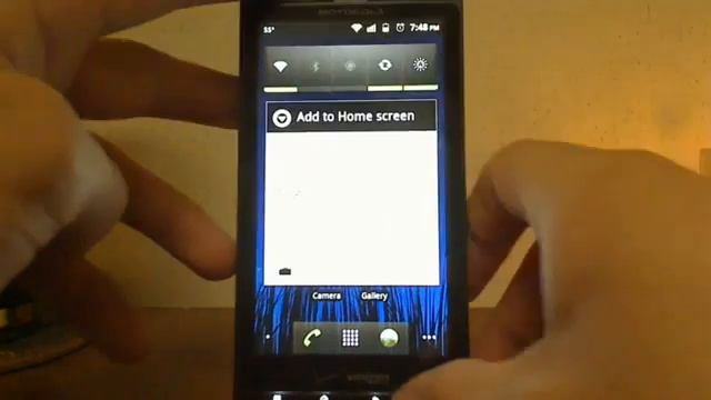 Android 2.3 Gingerbread on Verizon Motorola Droid X смотреть онлайн