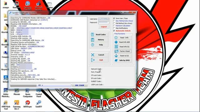 Samsung Network Lock Remove Done samkey/j206f Android 8.1.0 смотреть онлайн