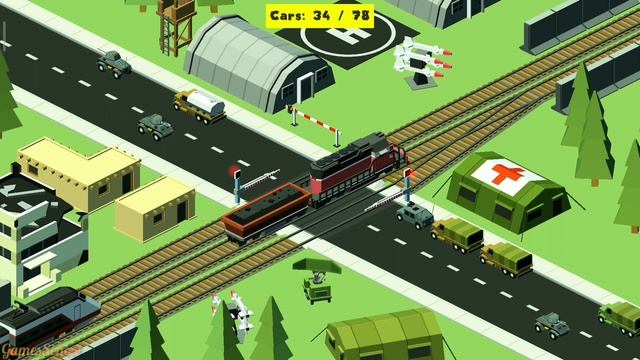 Army Vehicles Train Track Crossing - Railroad Crossing Pro - Android Gameplay #000000134 смотреть онлайн