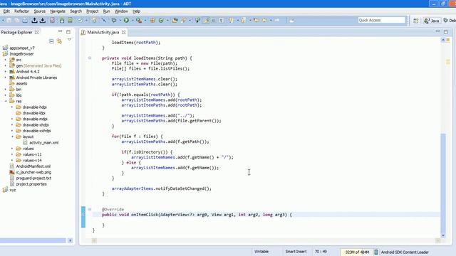 Android: Image Browser смотреть онлайн