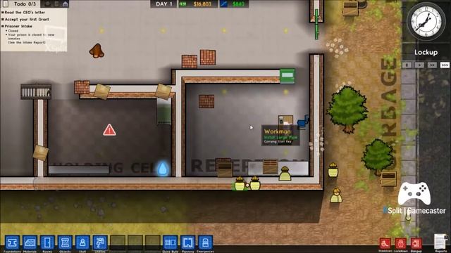 Prison Architect Let's Play Ep.3 A New Start смотреть онлайн