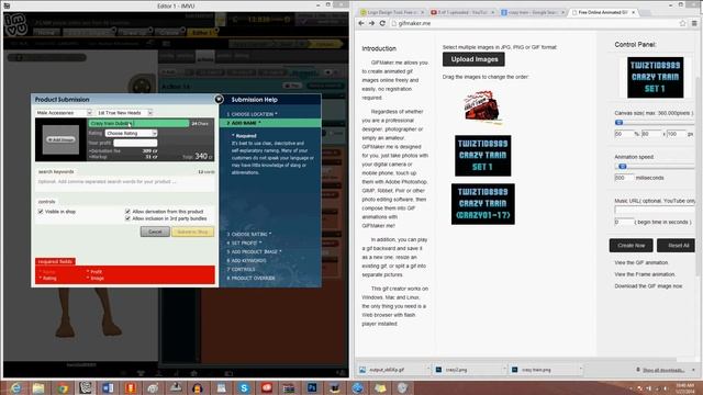 How to upload triggers to imvu and how to make animated gif for picture. смотреть онлайн