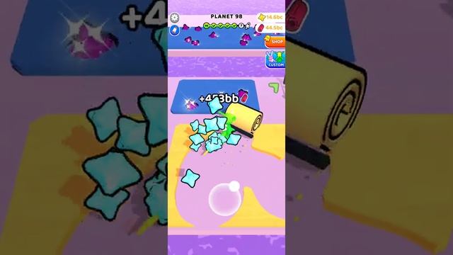 Spiral Craft 3d - planet 98 ( collecting infinity rolls )! android, iOS смотреть онлайн